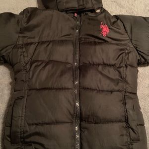 U.S POLO ASSN. Puffer Coat for Toddler Girl